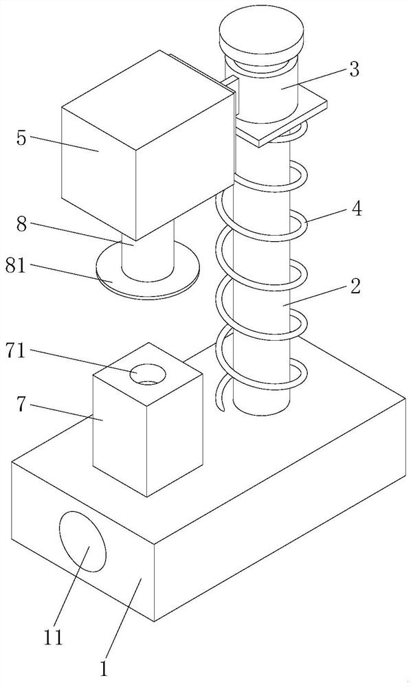 Punching device for paperboard