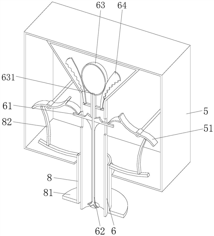 Punching device for paperboard