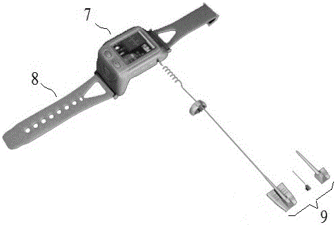 A wrist vital sign monitoring device and monitoring method thereof