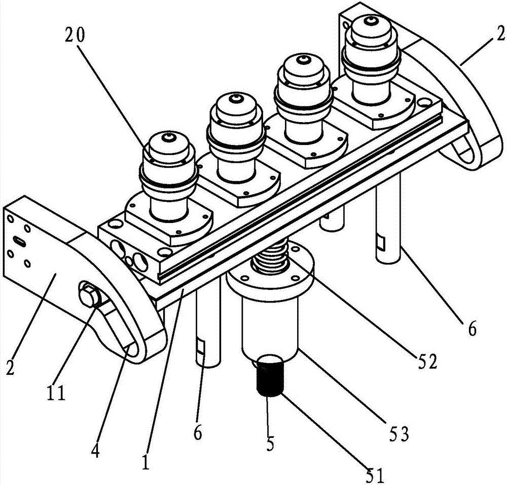 Bottom die single linkage or dual linkage device