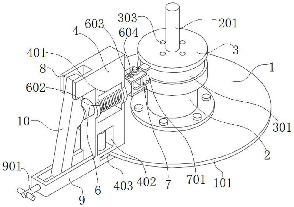 Machining die for forming annular hoop