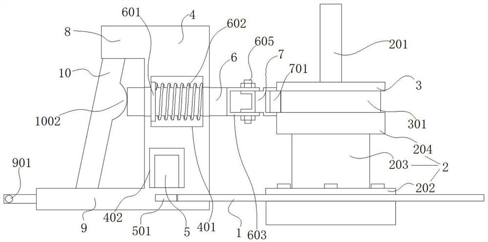 Machining die for forming annular hoop