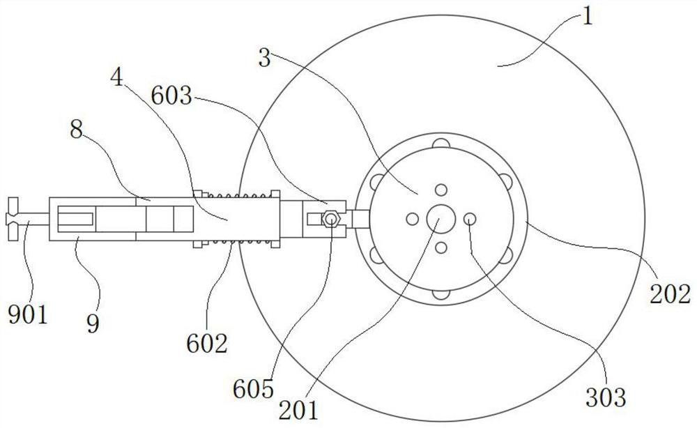 Machining die for forming annular hoop