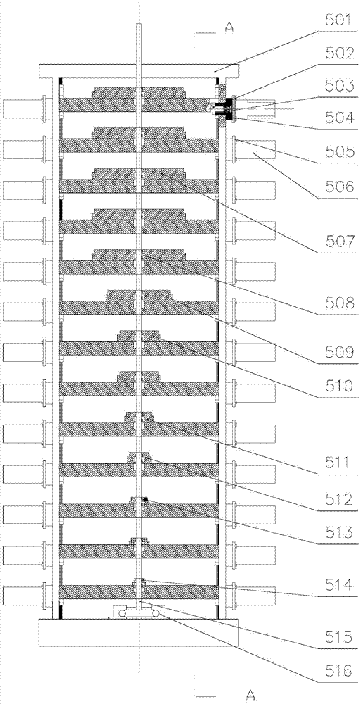 Independent weight loading-unloading dead-load type torque measurement device