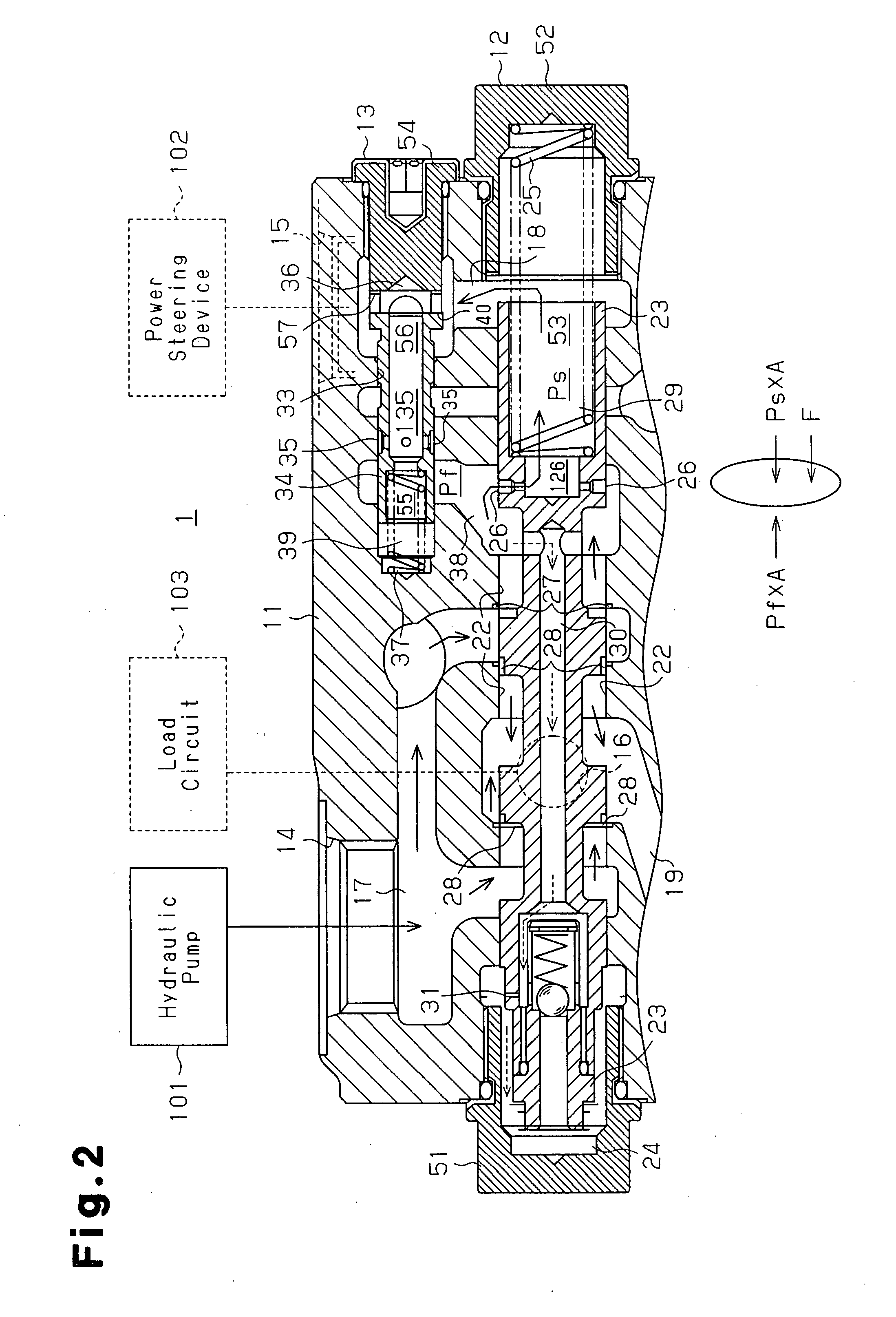 Flow Rate Switching Type Flow Divider
