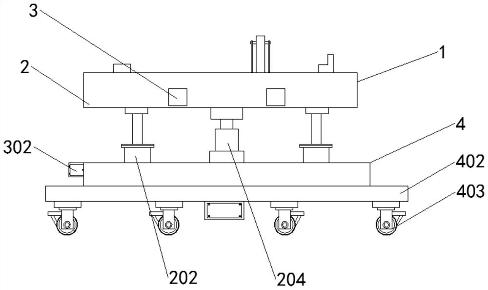 Multifunctional translation bed for gynecological tumor radiotherapy