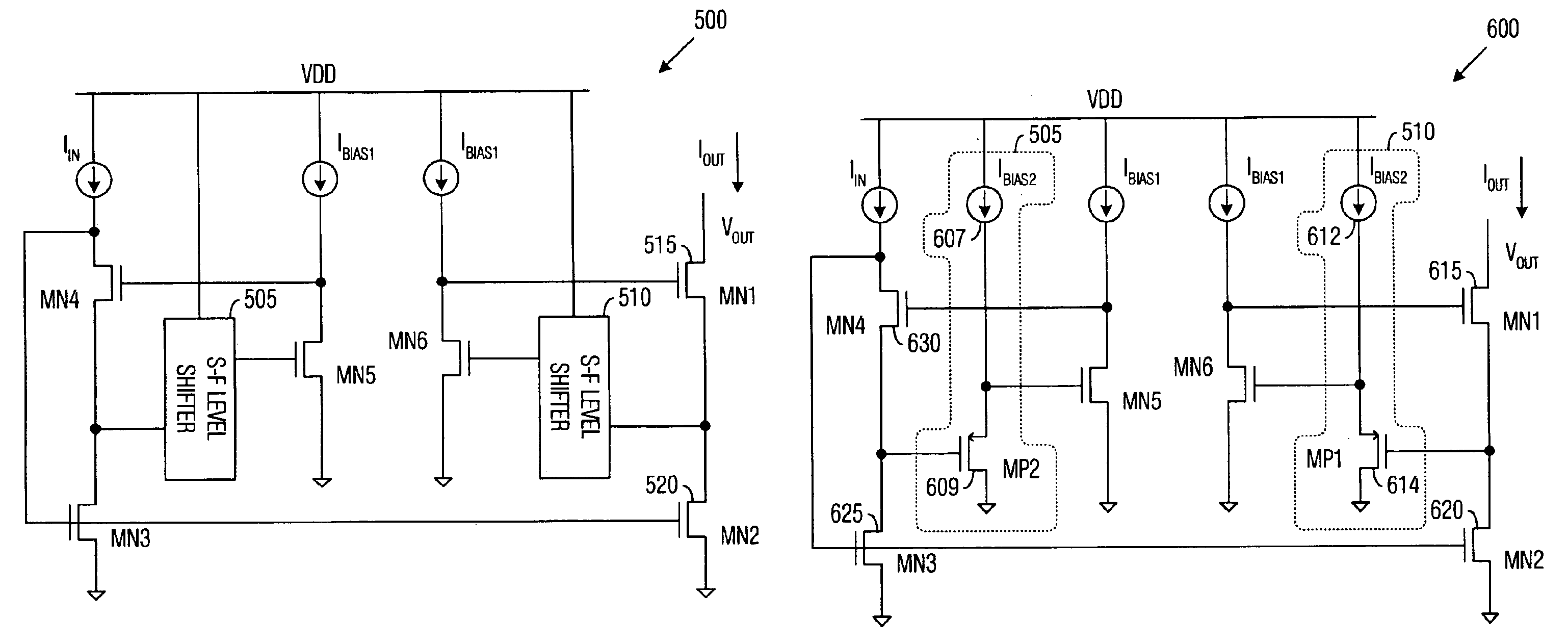 Regulated cascode current source with wide output swing