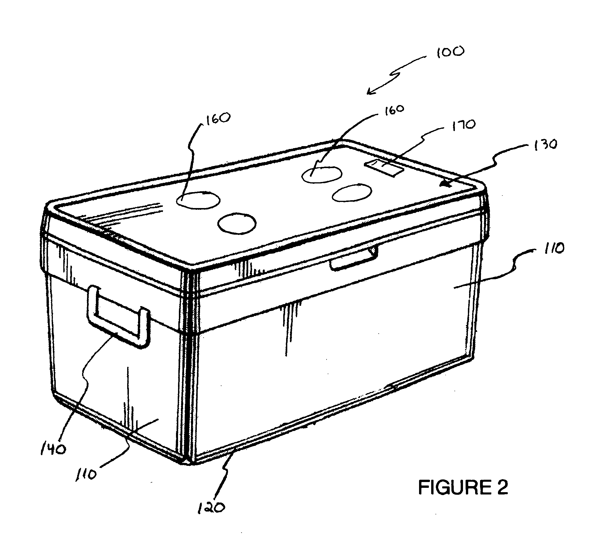 Portable insulated cooler with internal illumination