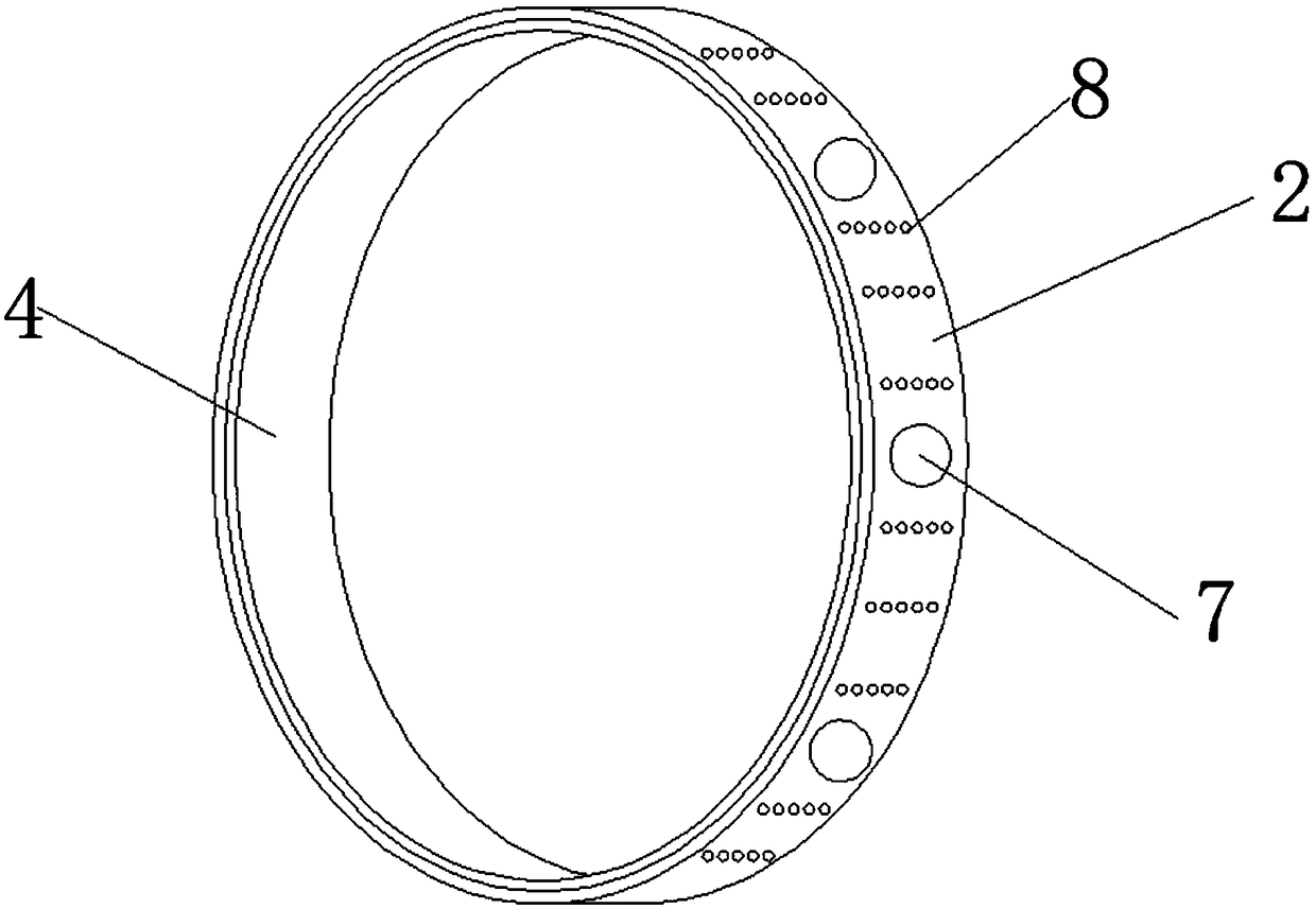 Novel ultrathin-wall high-abrasion-resisting ceramic bearing