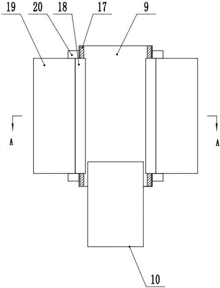 Environmentally friendly copper thread cleaning device for motor winding cutting