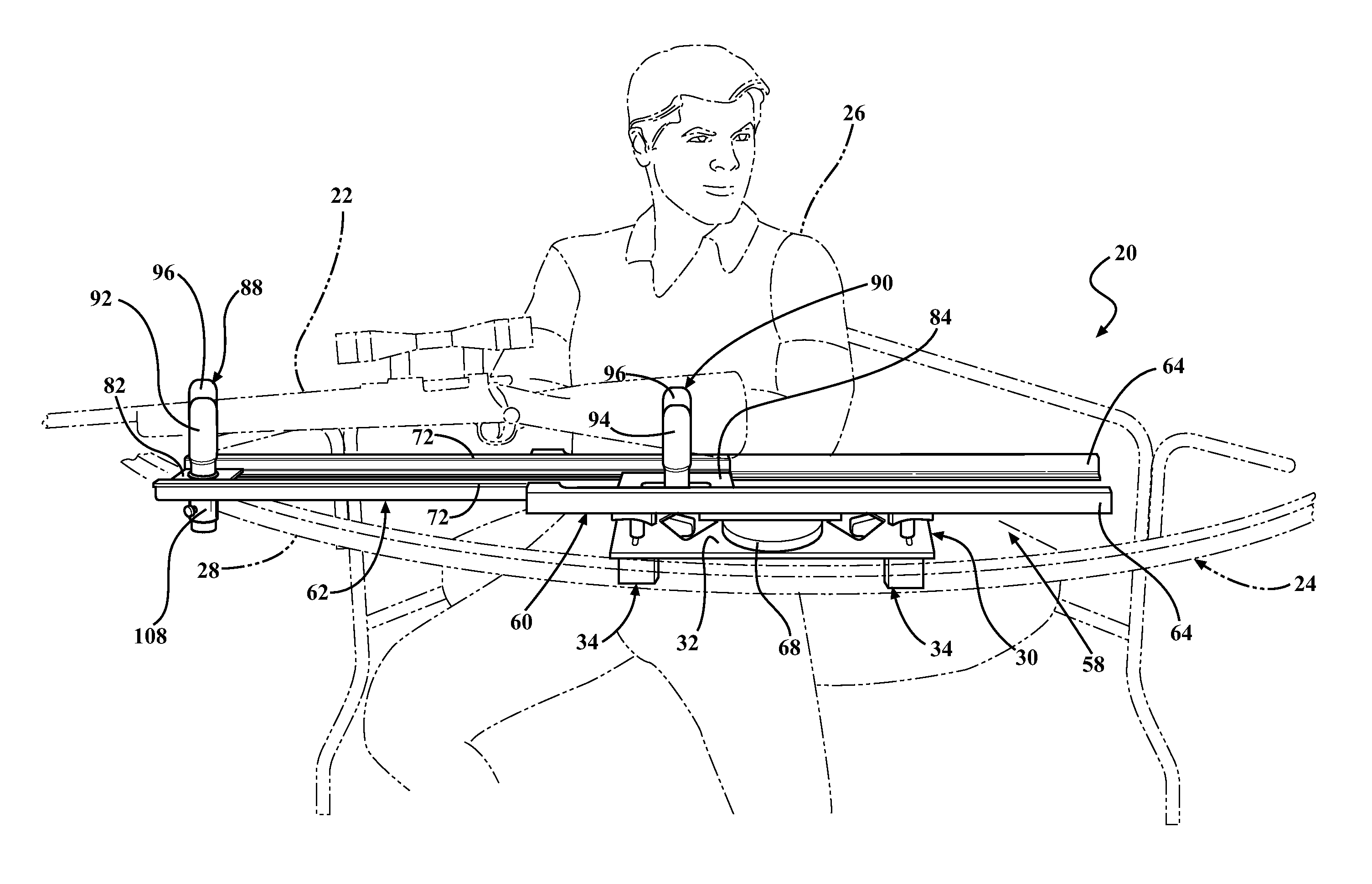 Shooting rest assembly