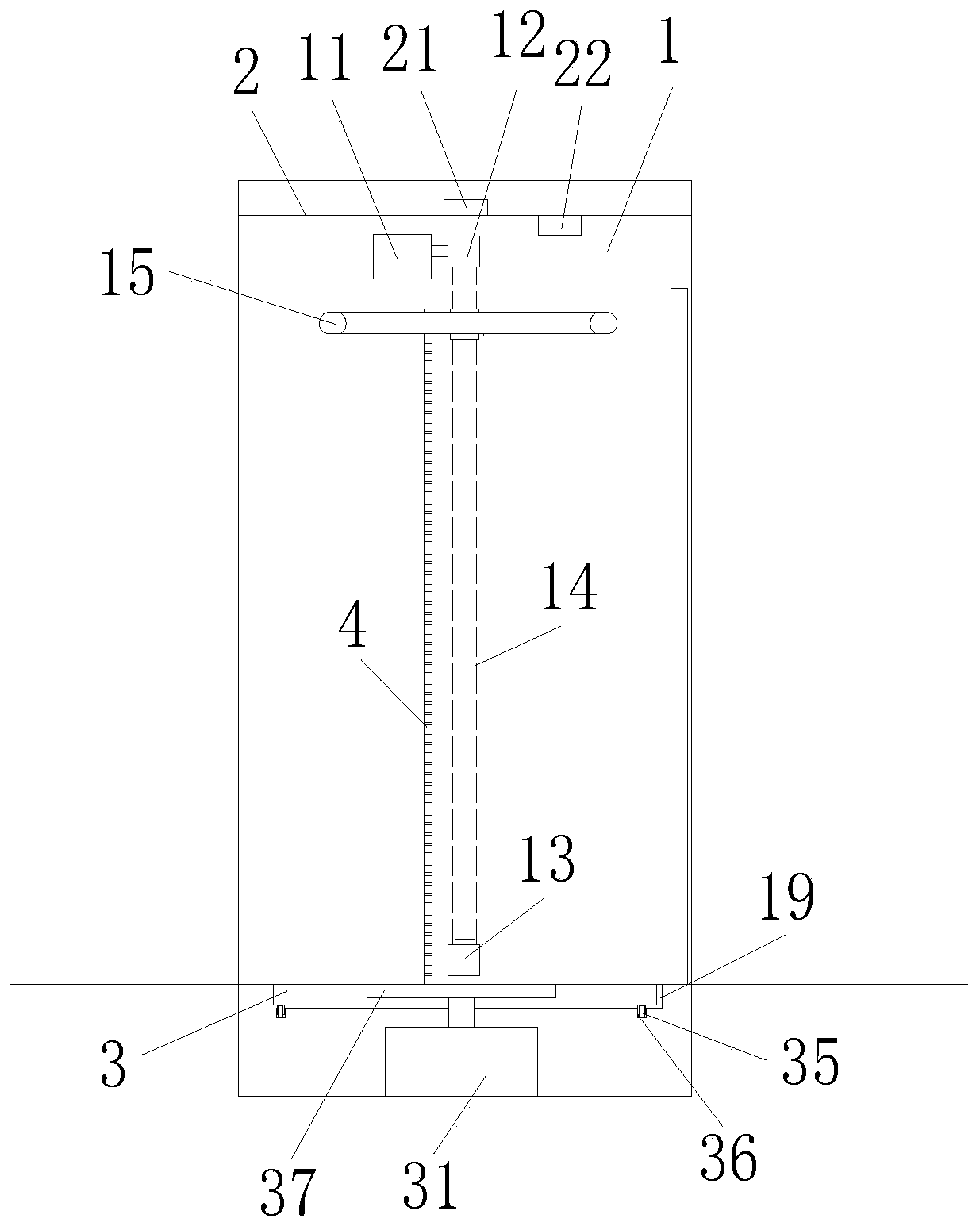 Anti-epidemic disinfection device and use method thereof