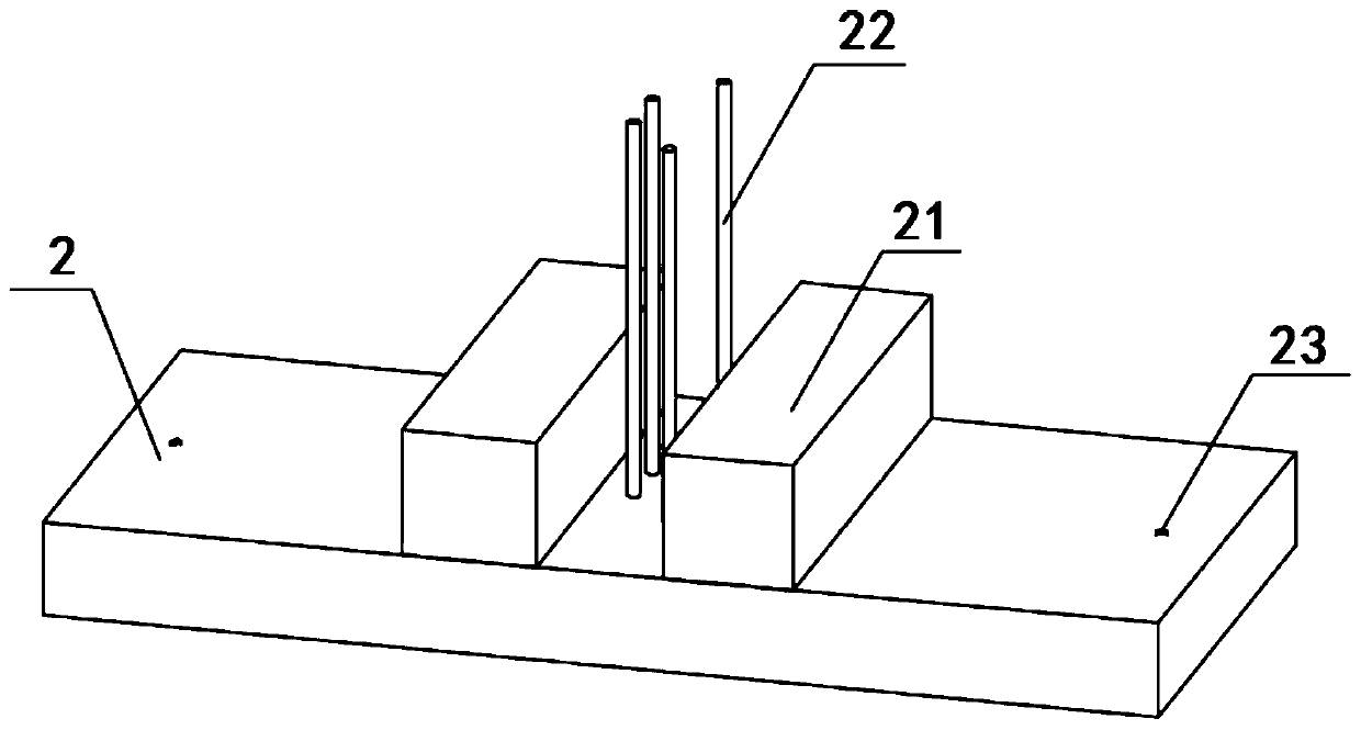 Prefabricated rapidly-assembled enclosing wall structure and construction method