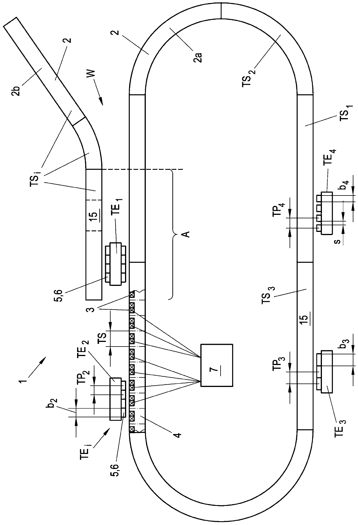 TRANSPORT DEVICE, transport unit and method for operating transport device