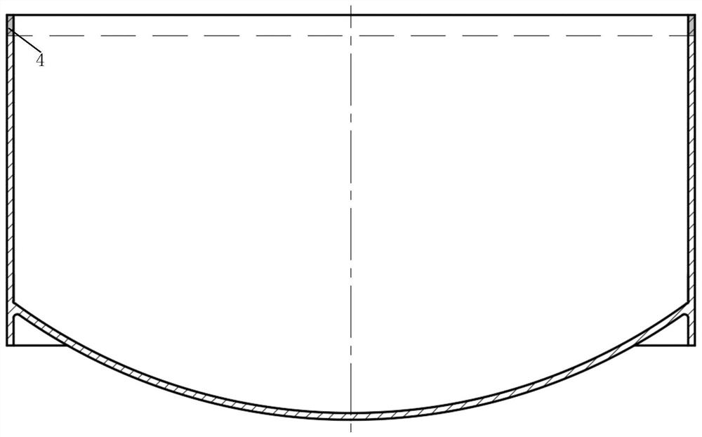 Manufacturing method for multi-directional restraint rolling forming of integral structure of fuel tank