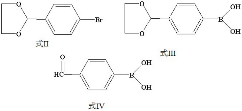 Preparation method of 4-hydroxymethyl phenylboronic acid