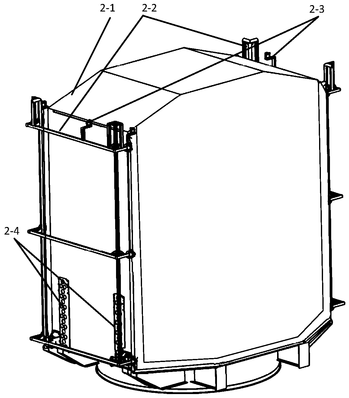 Auxiliary system for deep recessed installation of optical cameras