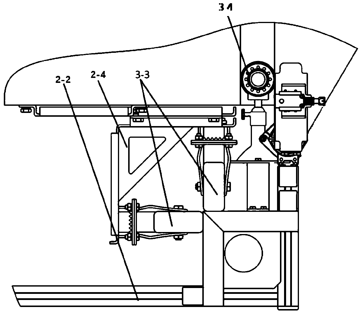 Auxiliary system for deep recessed installation of optical cameras