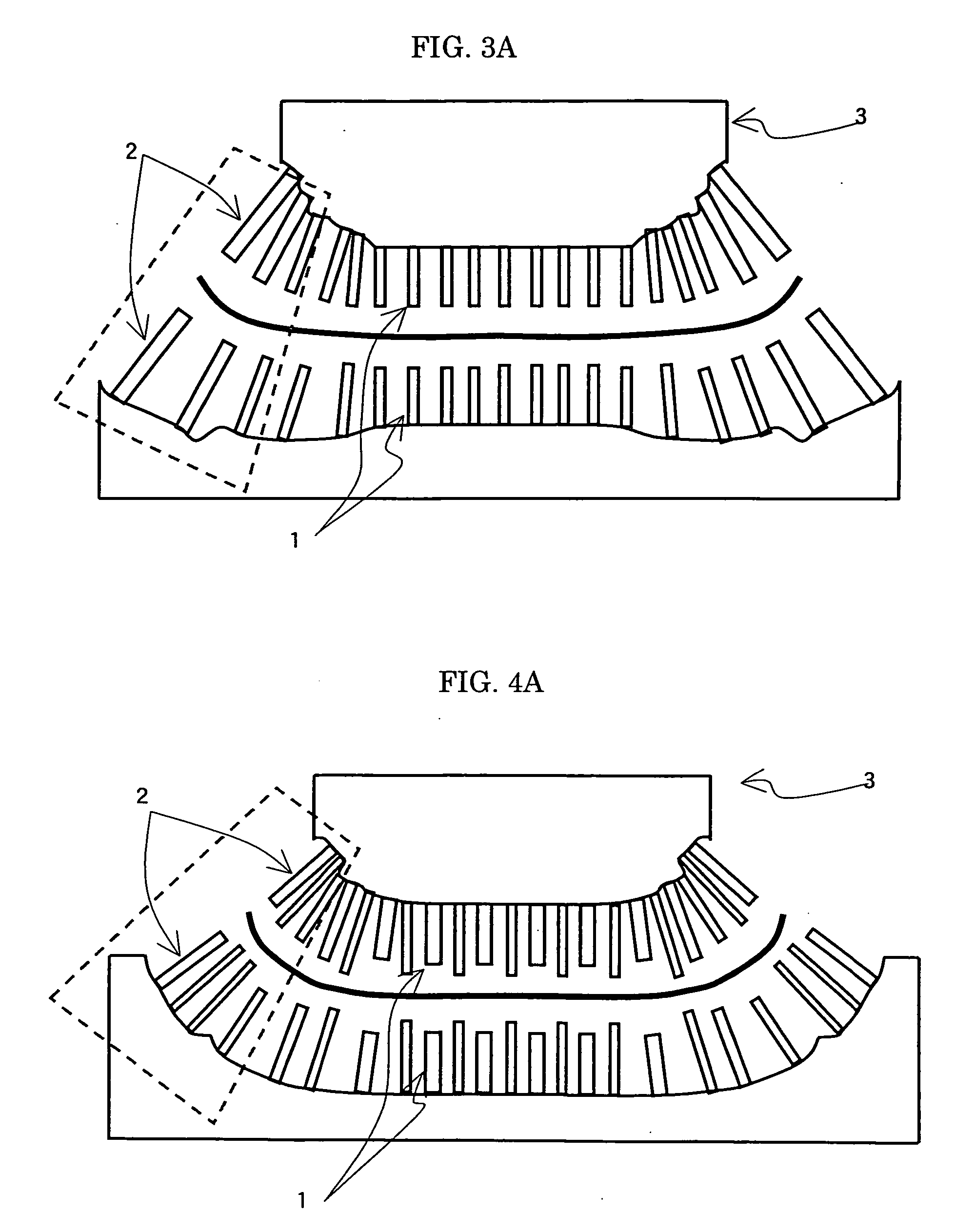 Thermally tempered glass, and method and apparatus for manufacturing the glass