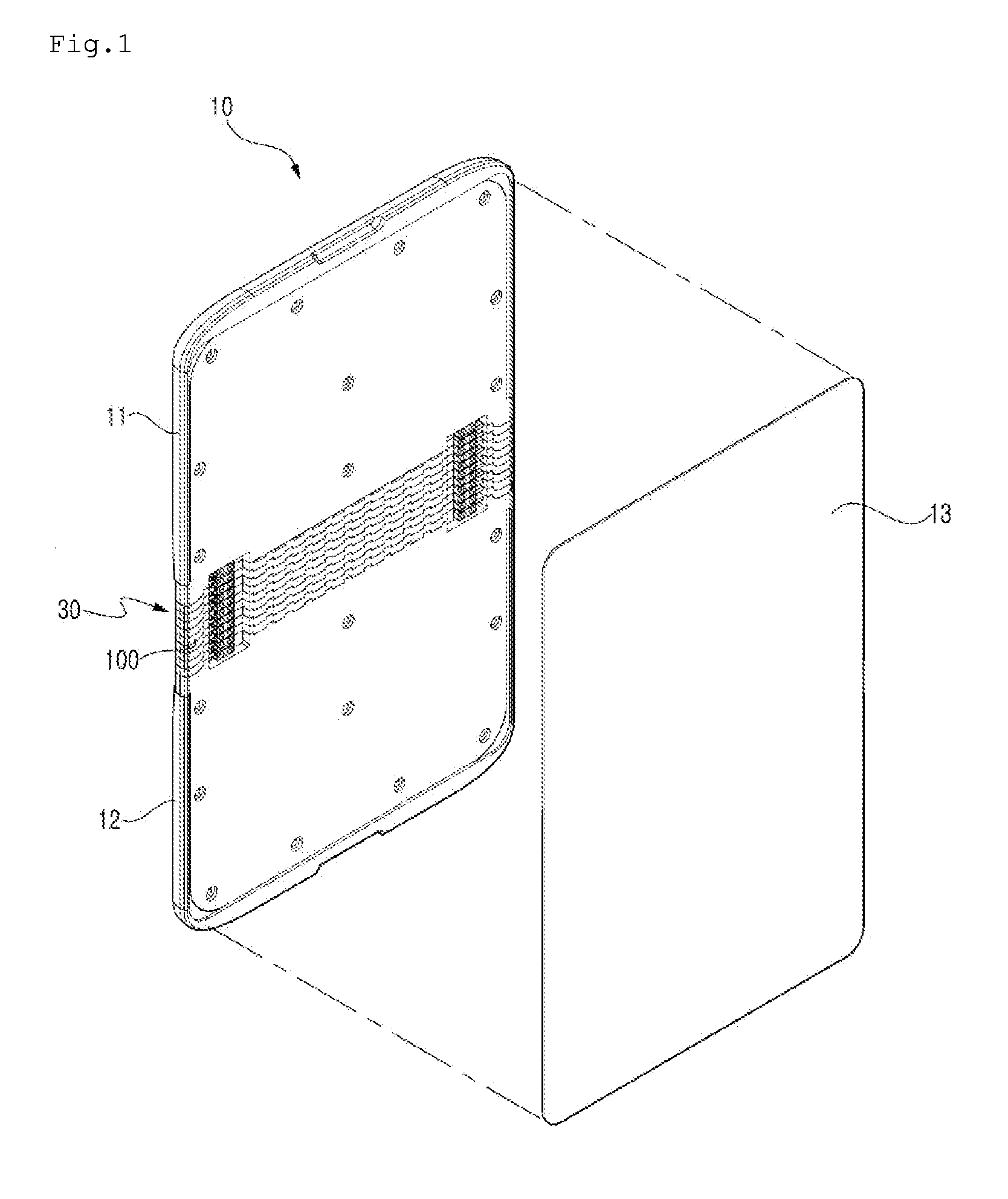 Flexible hinge device having cooperative operating structure
