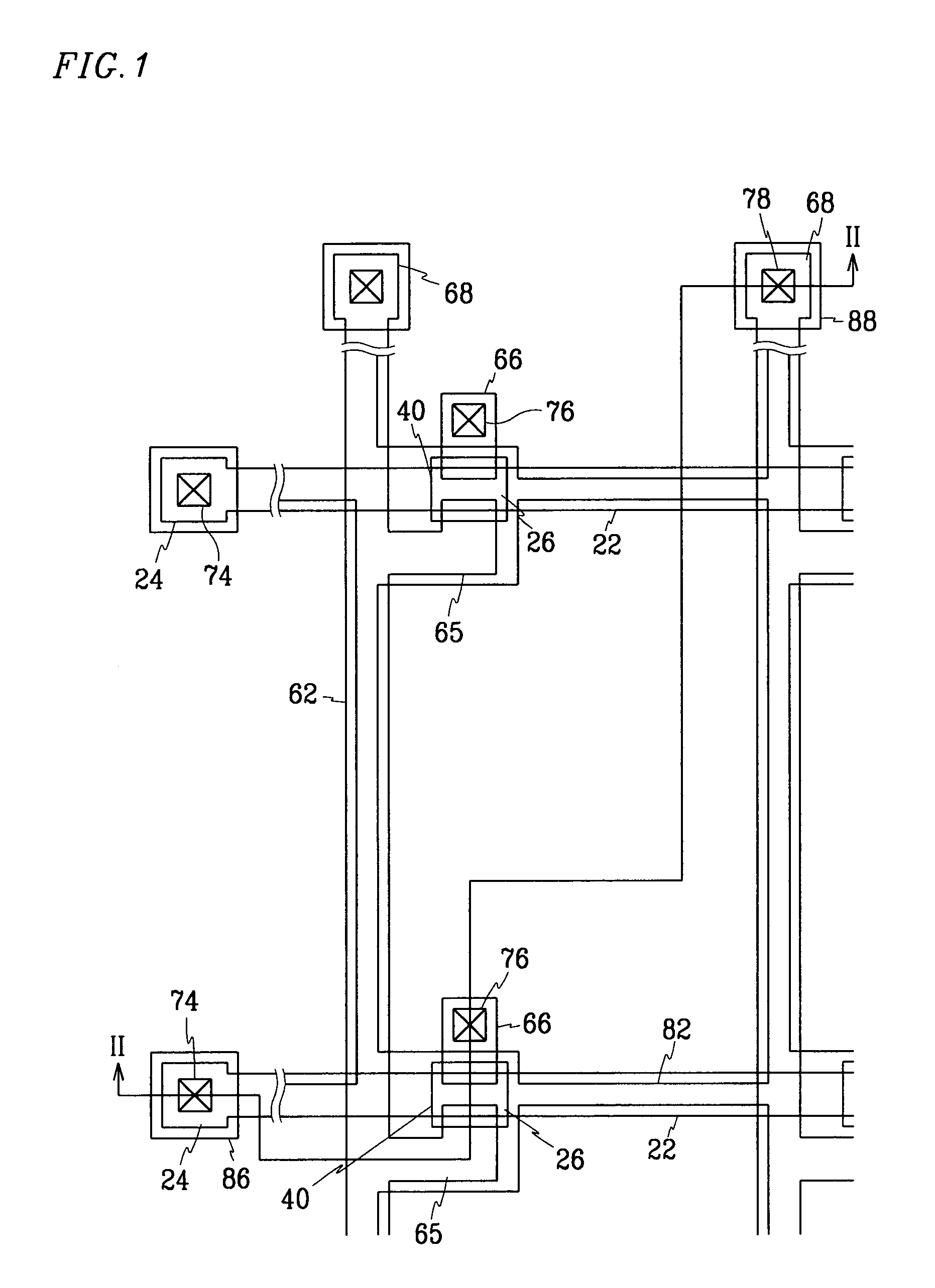 Method for manufacturing contact structures of wirings