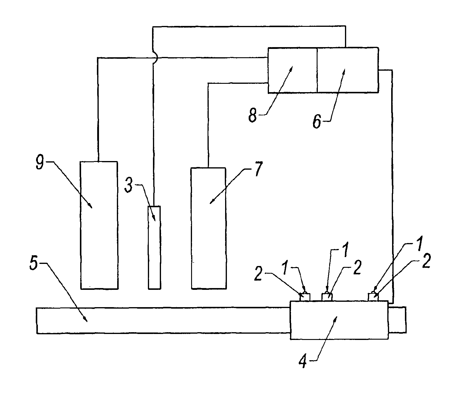 Method and apparatus for bringing laser chips to a measurement position