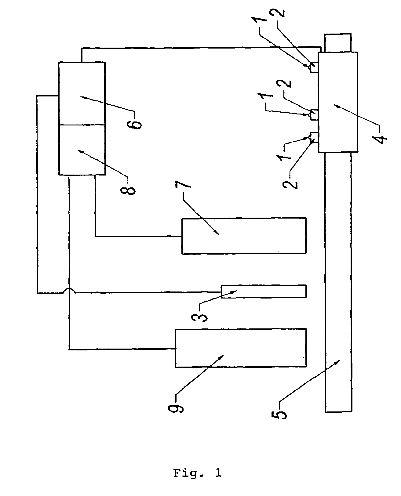 Method and apparatus for bringing laser chips to a measurement position