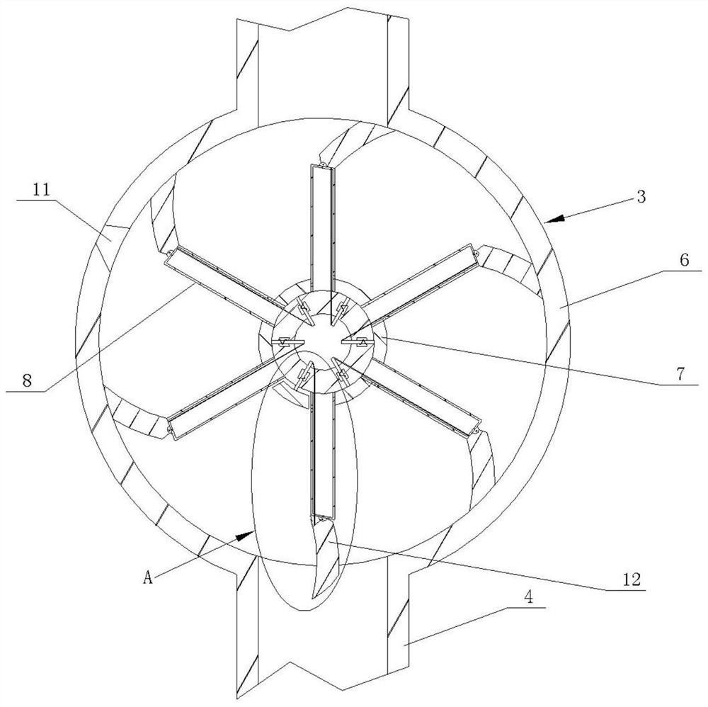 Clearing method for pulverized coal separating wheel