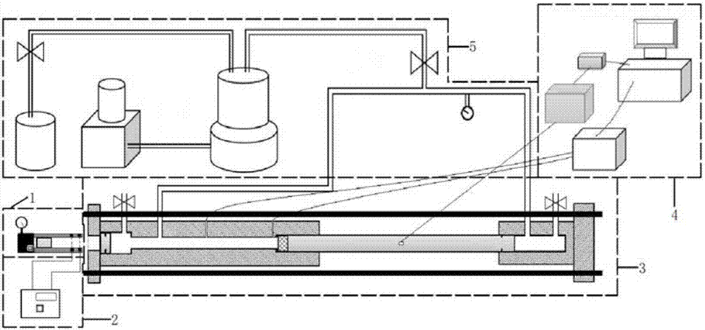 Equivalent loading experimental device capable of realizing shock compression of material underwater explosion shock waves