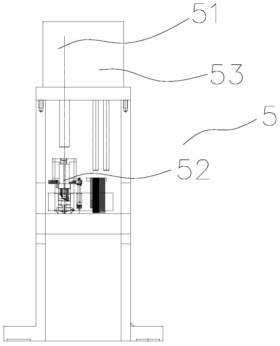 A multifunctional CNC busbar processing machine