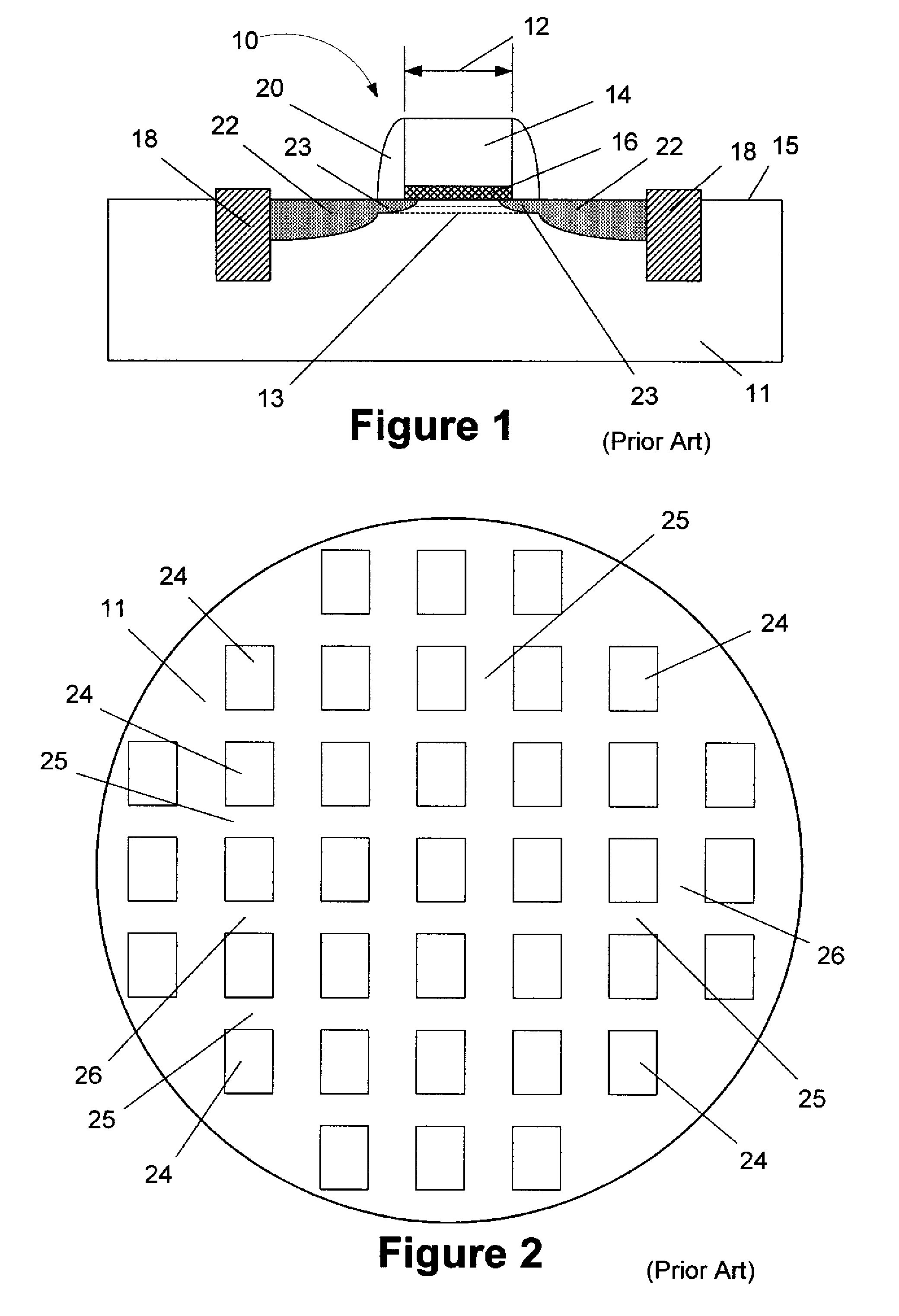 Methods of determining characteristics of doped regions on device wafers, and system for accomplishing same