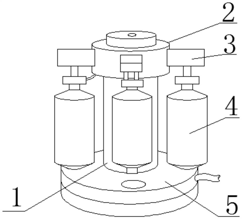 Water purifying device with efficient filtering function