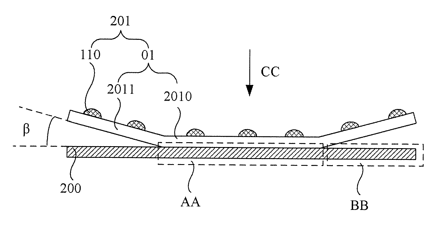 Backlight, display device and method for controlling backlighting thereof