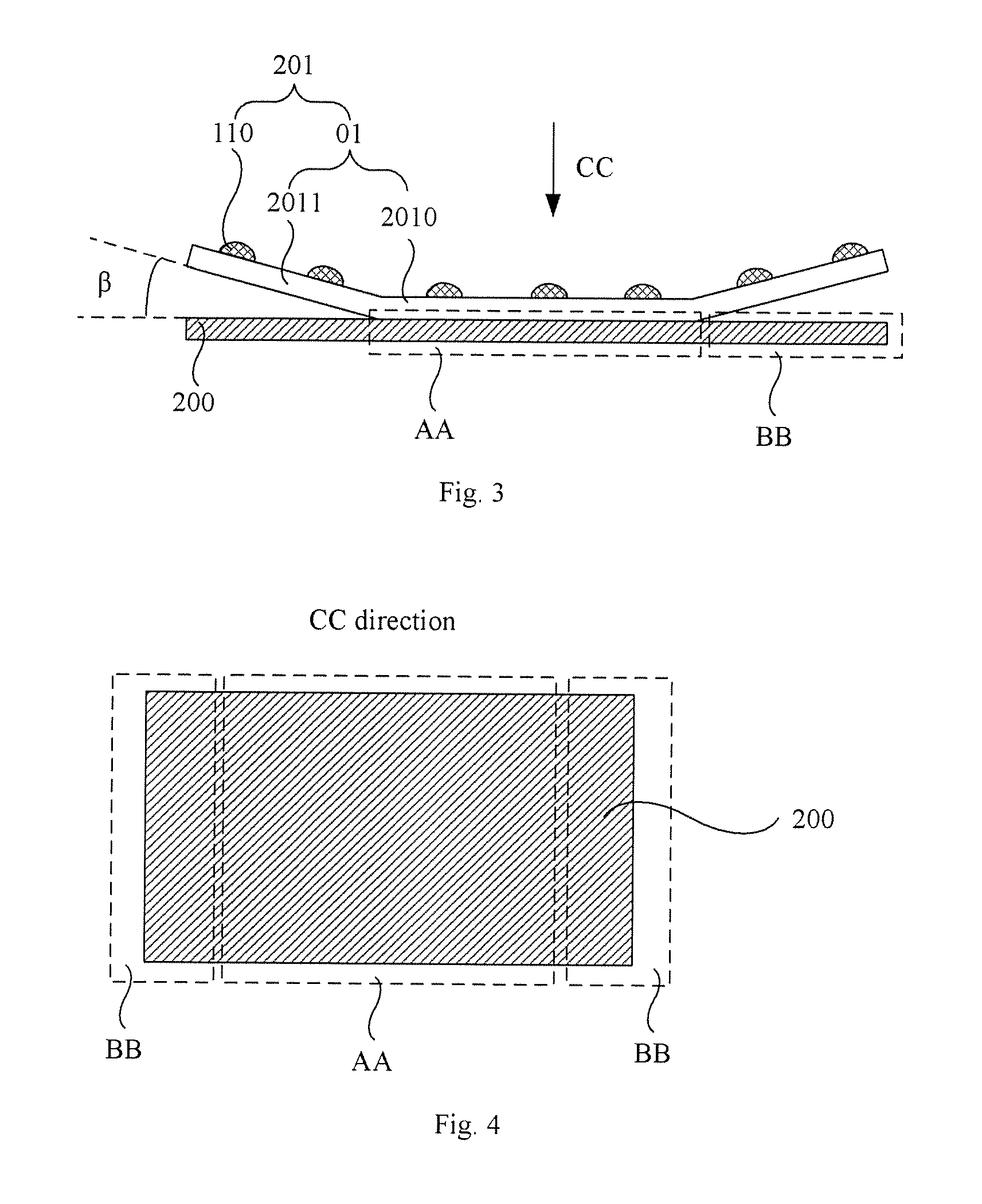 Backlight, display device and method for controlling backlighting thereof