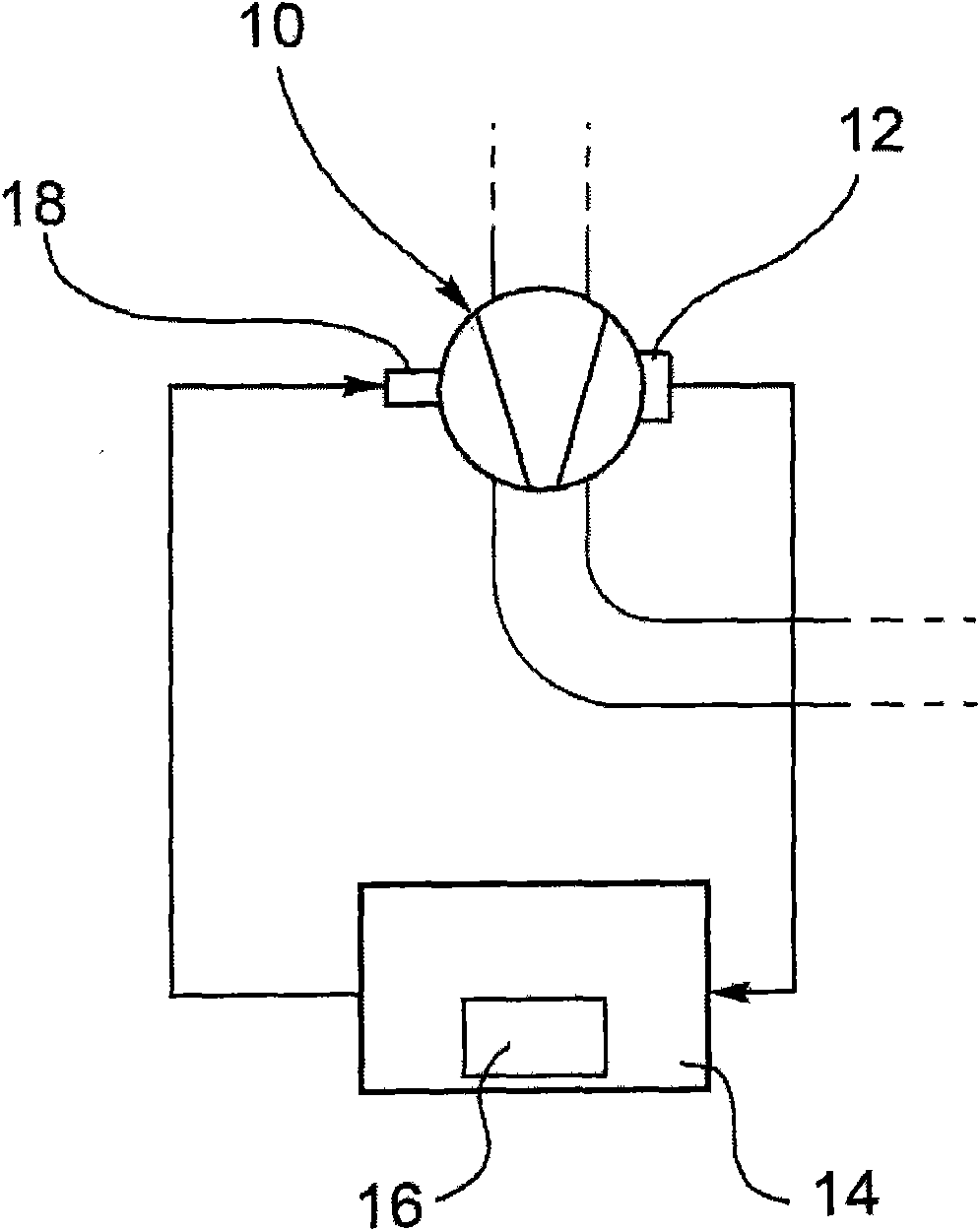 A control method and system for a turbocharger, based on position sensor learning