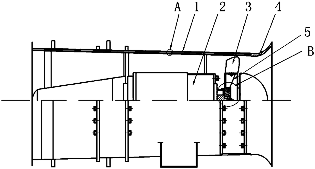 Low-noise efficient axial-flow fan