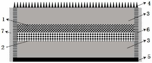 A quantum dot fluorescent solar concentrator based on spectral upconversion technology, a flat-panel concentrator photovoltaic device, and a preparation method thereof