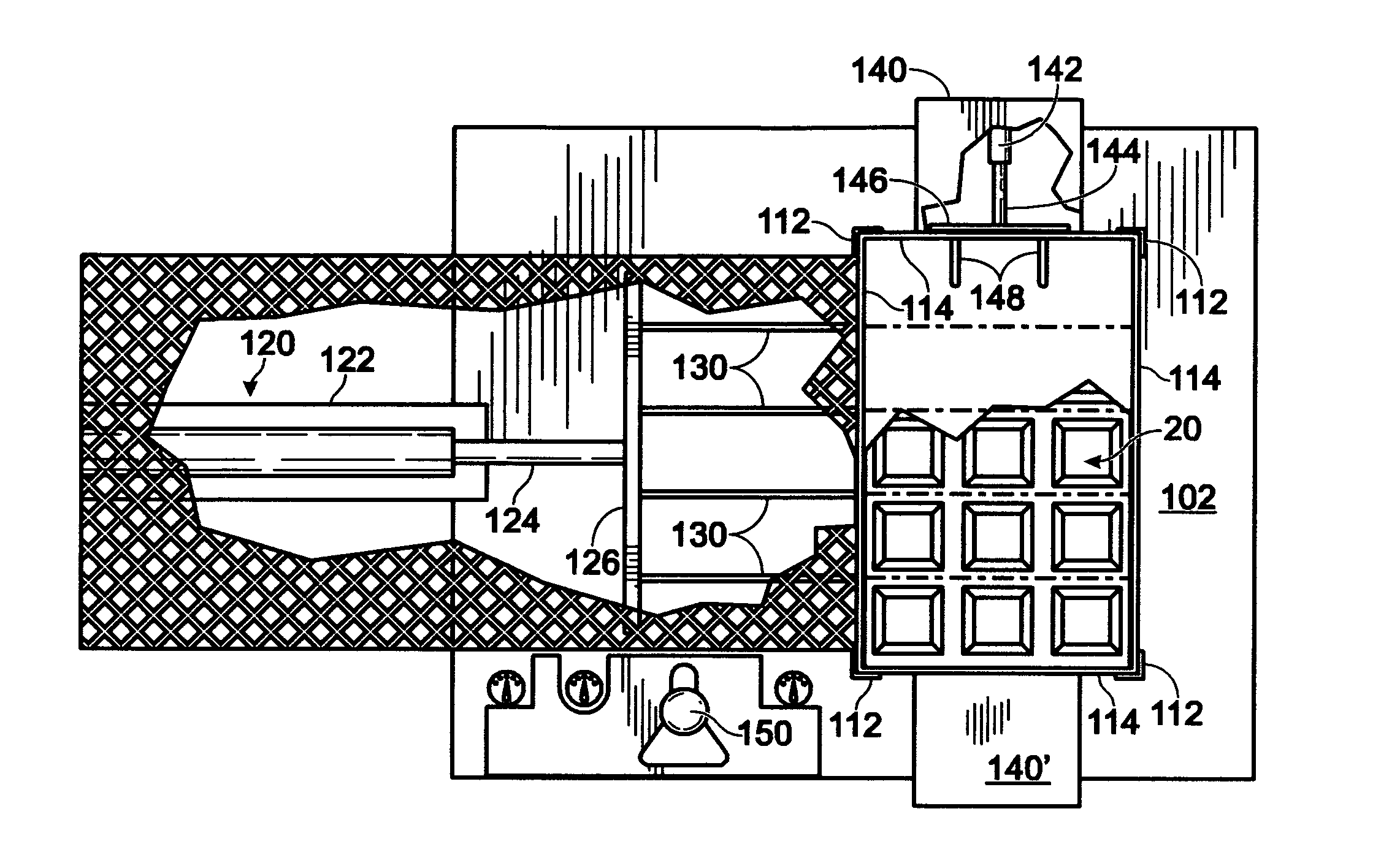 Tray separator method and apparatus