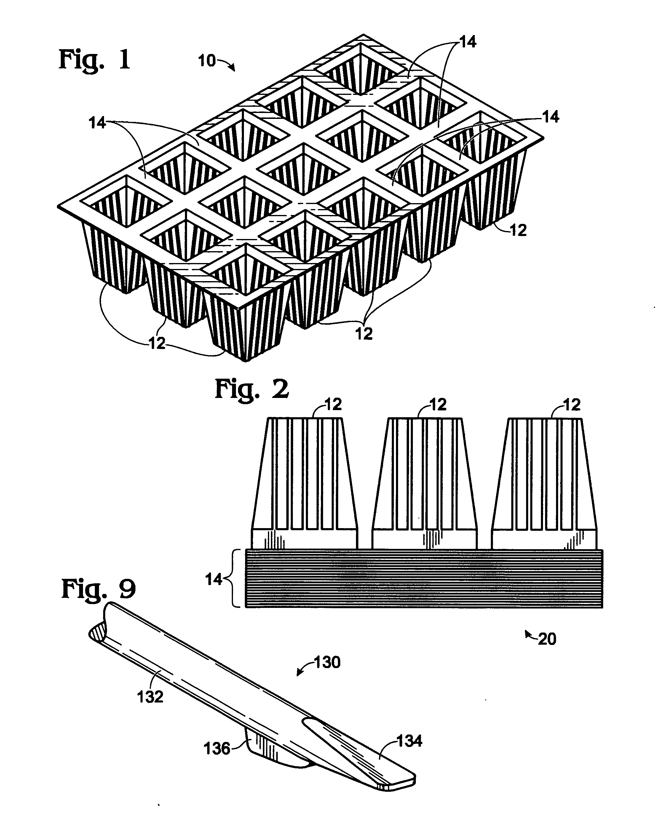 Tray separator method and apparatus