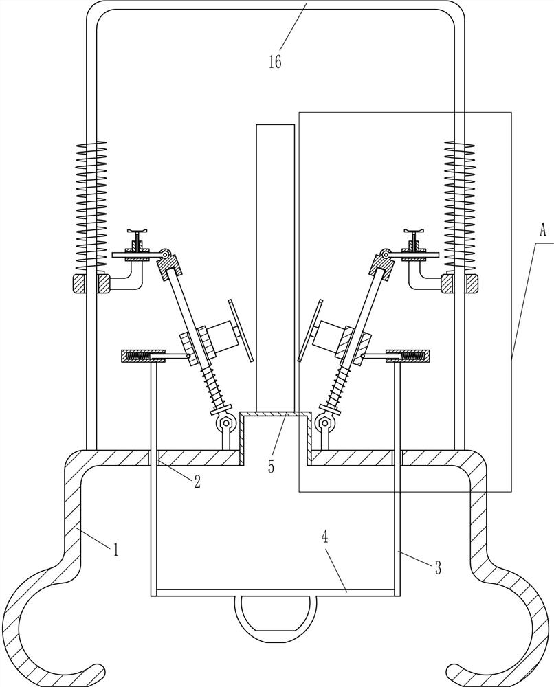 A grooving machine for raglan tenon processing