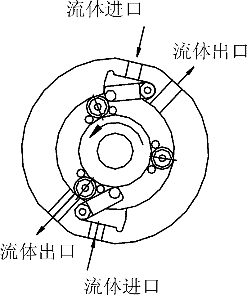 Spiraster-type rotation device, engine, pneumatic motor, and compressor