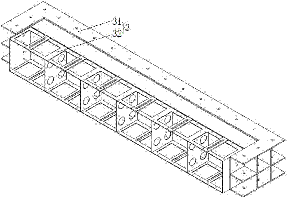 Die plate for prefabricated components