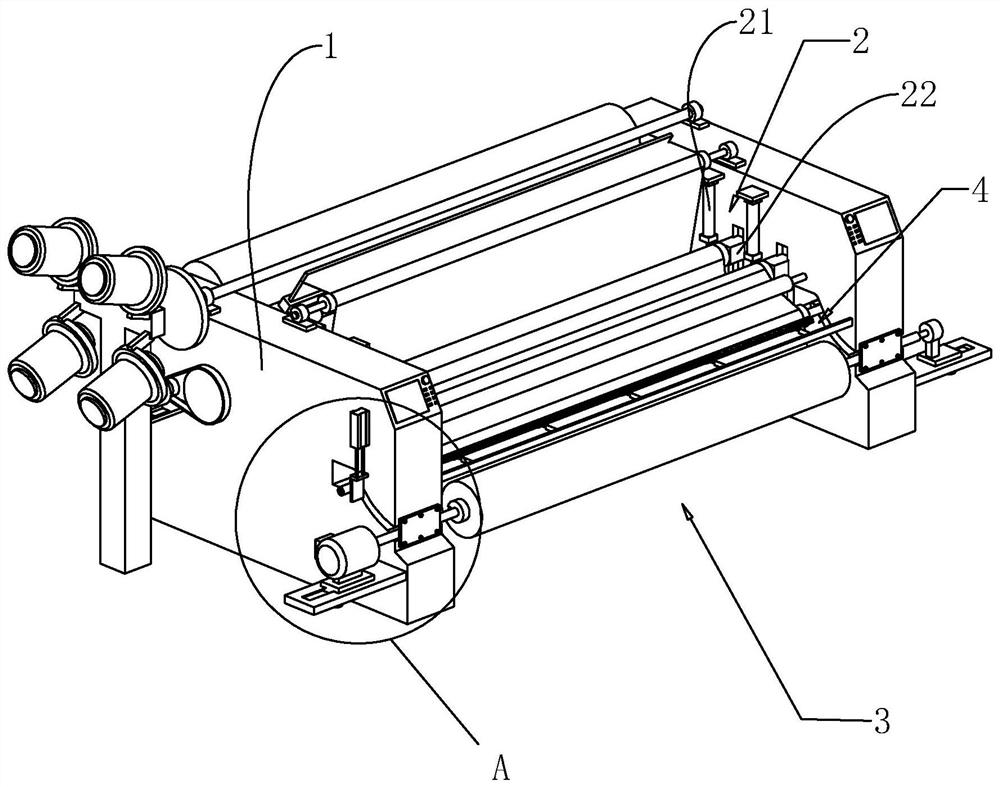 Air jet loom for high-temperature-resistant fabric and using method thereof