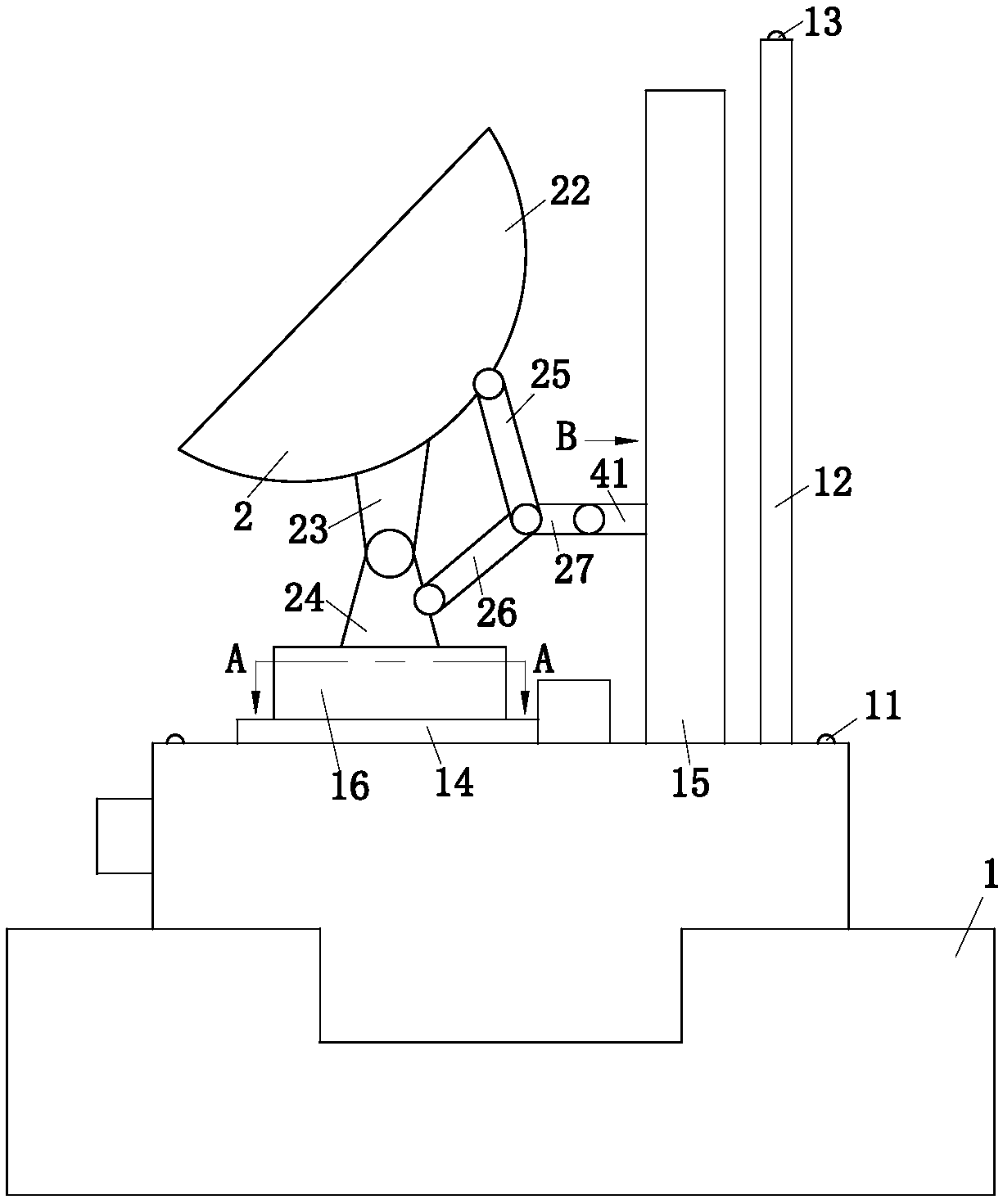 Mine area three-dimensional deformation monitoring and data processing method based on Beidou satellite and GPS fusion