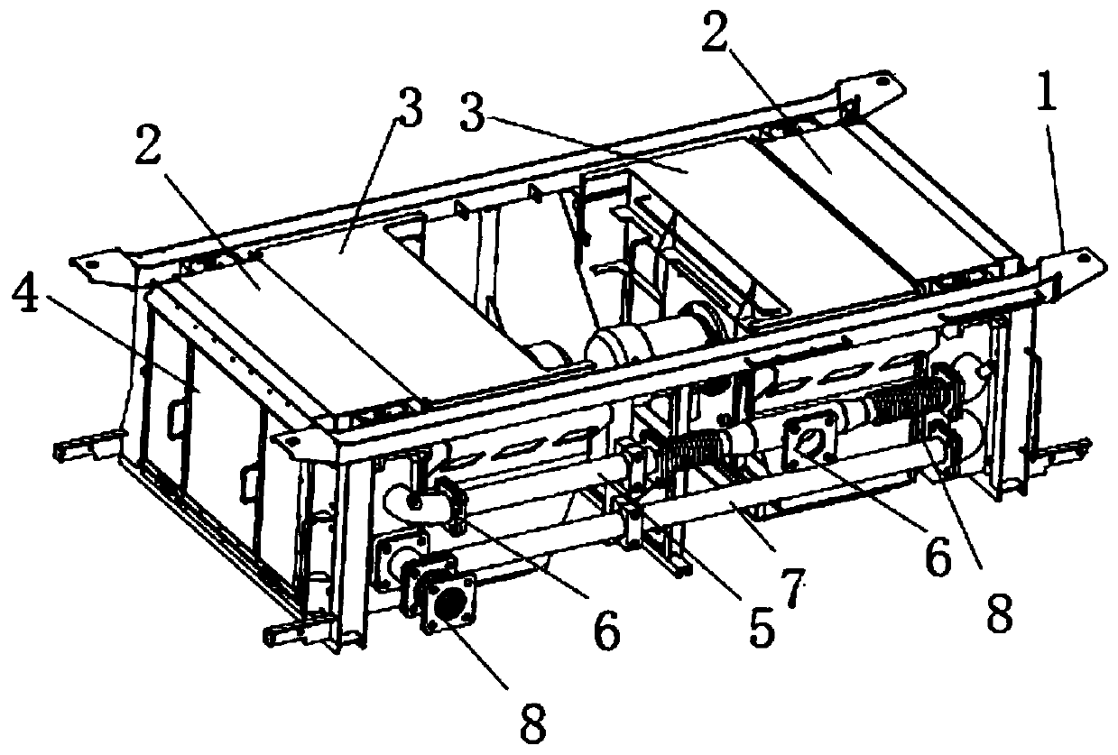 Motor train unit oil pipeline cooling unit