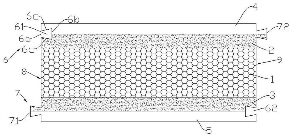 Building energy-saving wall enclosure OSB cladding structure insulation board