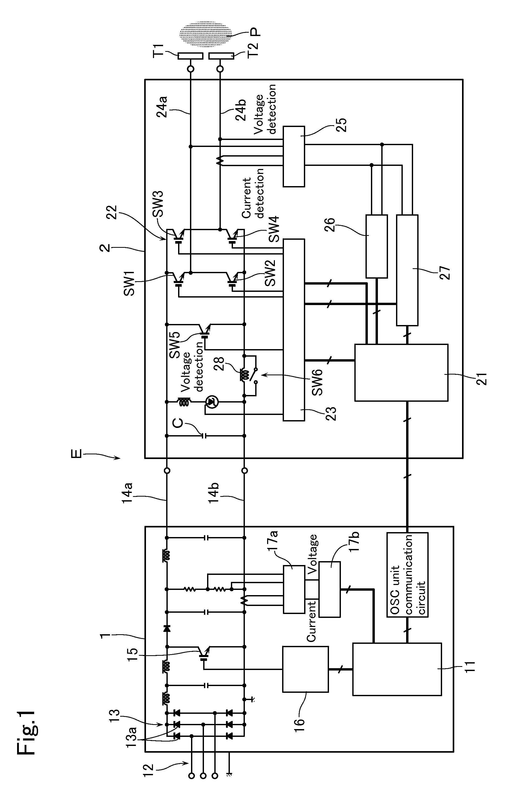 Bipolar pulsed power supply and power supply apparatus having plurality of bipolar pulsed power supplies