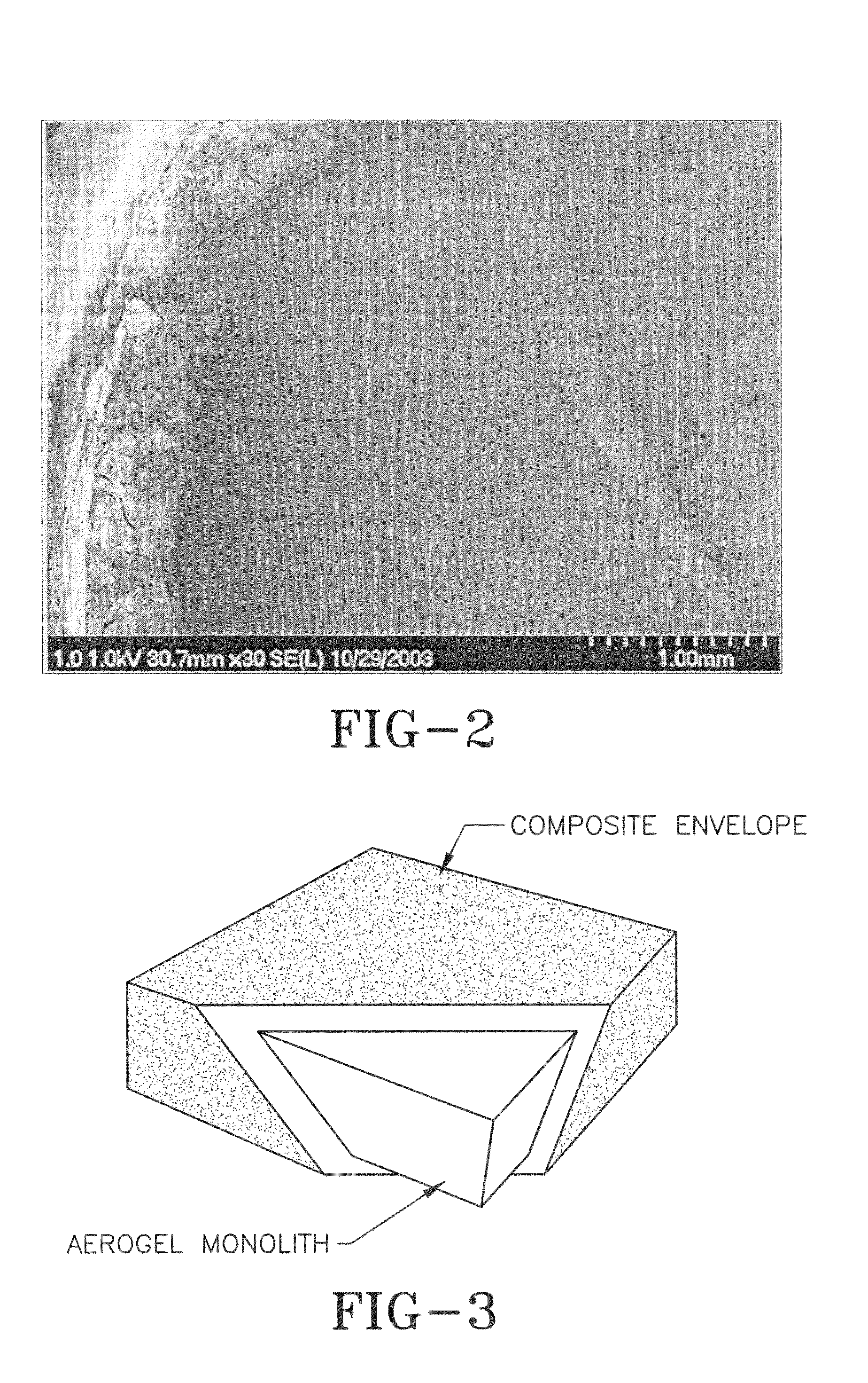 Surface modified aerogel monoliths