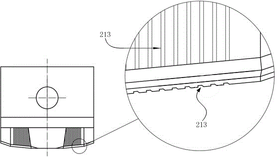 Extrusion mouth cutting tool