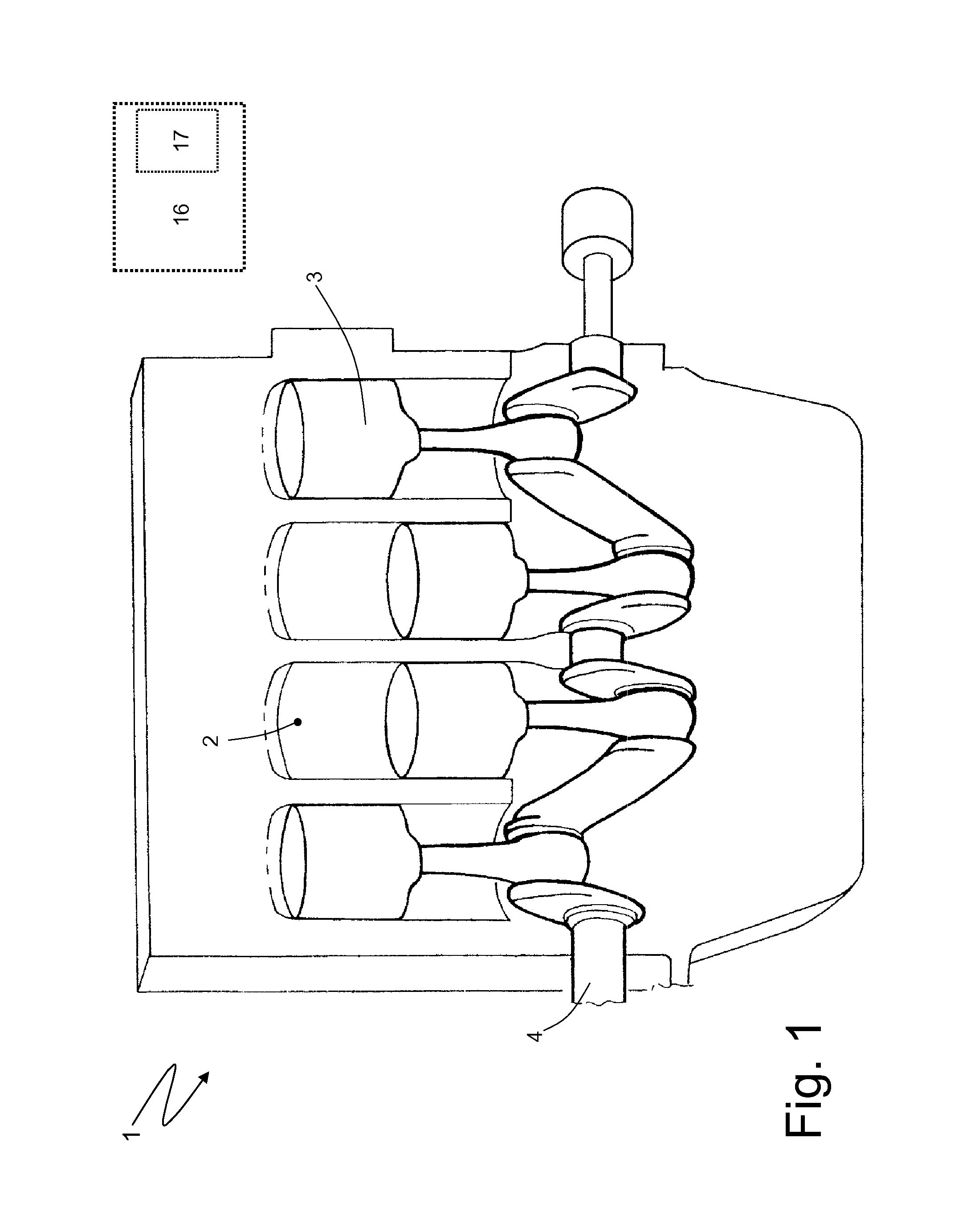 Method of controlling knocking in an internal combustion engine equipped with a device for controlling the opening of inlet valves